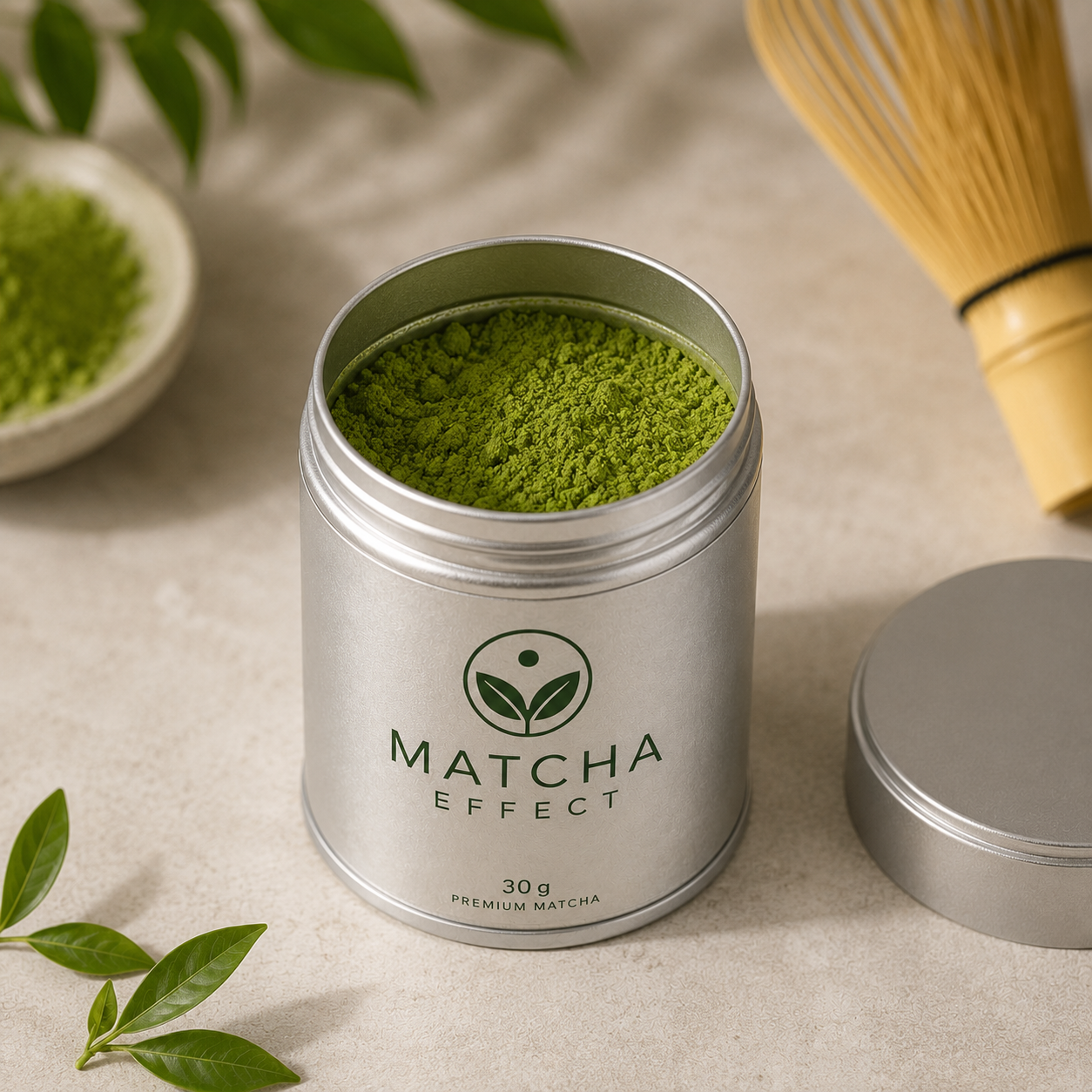 Matcha Pulver Ceremonial Grade – Stoffwechsel & Fokus – 30g – Uji Japan
